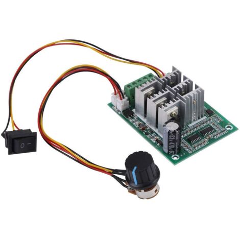 DC 5V-36V 15A Commutateur De Régulateur De Vitesse - Pour Un Moteur Sans Balai Triphasé Et Un Moteur De Support CW CCW - La Vitesse Du Moteur Peut Être Réglée Par Le Potentiomètre, Facile à Utiliser (1/5)