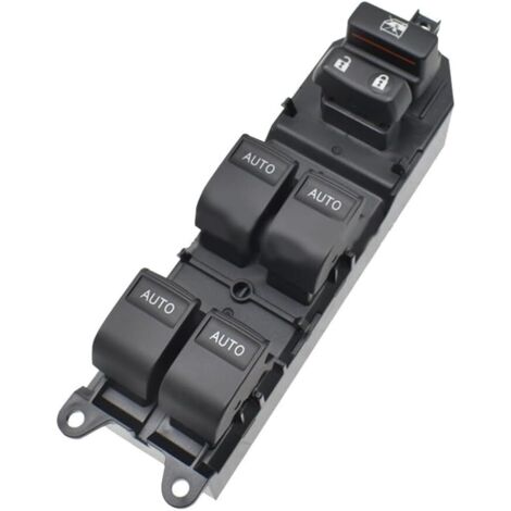Interrupteur de vitre électrique principal 84820-0R040 adapté pour Tundra 2007-2021 Bouton de commande de vitre électrique principal 848200R040 Interrupteur de vitre électrique côté conducteur à LED a (1/4)