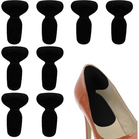 4 Paires Protege Talon Chaussure, Antidérapant Auto-Adhésifs Coussinet Talon pour Chaussure Trop Grande, Évite les Frottements et les Ampoules de Hommes et Femmes (1/5)