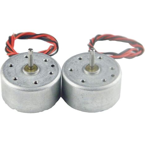 Petit Moteur DC Engrenage Moteur 3V-6V 300 DC 2500RPM 4700RPM pour Les Jouets de Bricolage 2PCS (1/4)