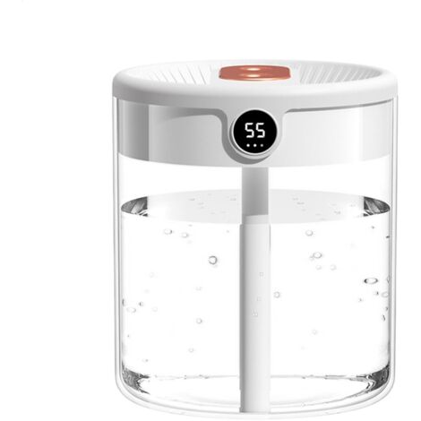 Humidificateur d'air USB à double spray 2L – Capteur d'humidité automatique – Fonctionnement silencieux pour chambre et bureau (1/5)