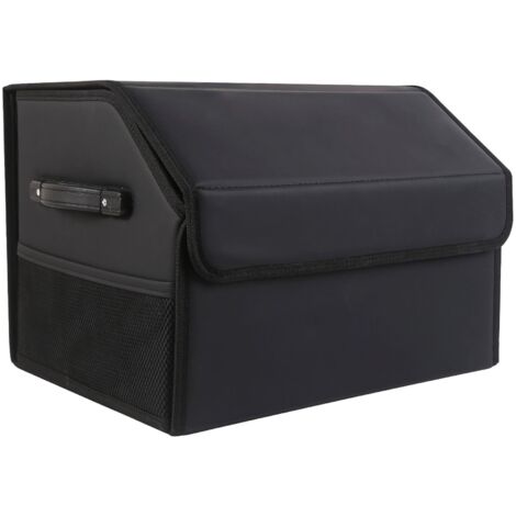Rangement Coffre de Voiture Grand, 38 30cm Organisateur Voiture Pliable, Organisateur de Coffre Imperméable avec Couvercle, Rangement Coffre pour SUV (1/5)
