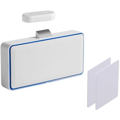 Serrure D'Armoire Cachée, Serrure Électronique Intelligente NFC RFID de Sécurité pour Enfants pour Armoire, Tiroir, Casier, Placard (1/5)