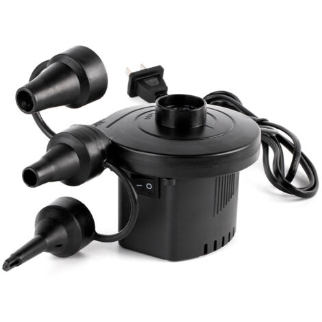 Pompe à air électrique, 70W Pompe de gonflage et de dégonflage Portable avec 3 Buses pour Matelas pneumatique, Anneau de Natation, Équipement Gonflable (1/5)