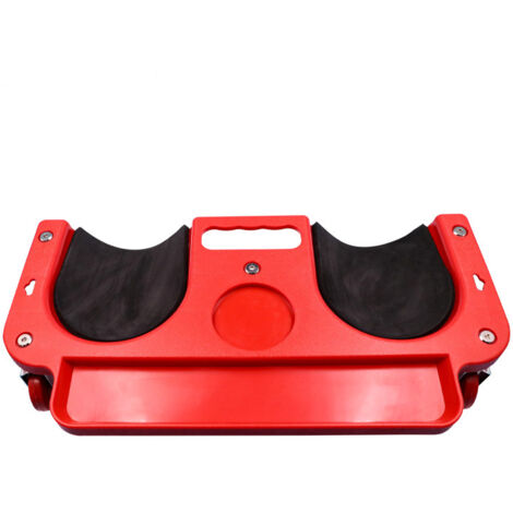 Genouillères Roulantes et Coulissantes, Protection avec 5 roulettes pivotantes, Plateau à outils de réparation pour Mécanicien, Charpentier, Réparation Sol de Voiture