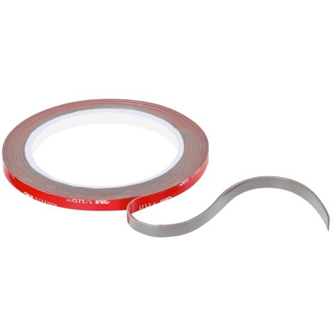 3M VHB - Ruban adhésif double face universel extra fort en mousse acrylique, résistance à l'eau et aux hautes températures, décor de Noël, bandes LED, voiture,maison bureau (5 mm x 3 m) (1/5)