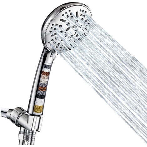 YEAUPE PRO Ensemble Barre de Douche 70cm avec Pommeau de douche Filtre YEAUPE PRO Ensemble Barre de Douche 70cm avec Pommeau de douche Filtre