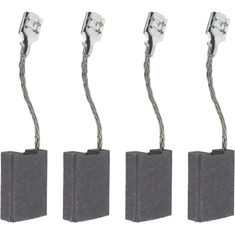Lot de 2 Paires de Balais de Charbon pour Meuleuse d'Angle 1607014171 Avec Coupure Automatique 22 x 16 x 6,3 mm Compatible Avec Bosch GWS 18-230 19-230 20-230 H 21-230
