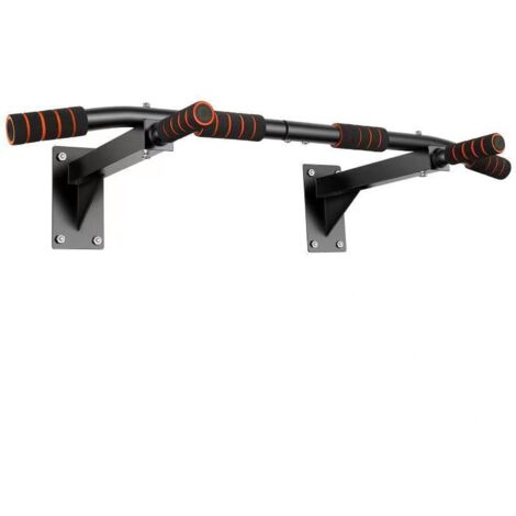 arre de Traction Murale, Barre Traction Murale avec Poignée en Mousse Antidérapante, Barre de Tractions Domicile, Multi-Grip Pull Up Bar&Barre a Traction en Acier (1/5)