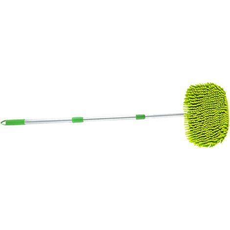 Brosse De Voiture, Brosse De Camping-Car, Lavage De Voiture, Balai De Nettoyage, Brosse De Lavage De Voiture avec Long Manche, Lavage De Voiture Robuste avec Poteau De Lavage pour