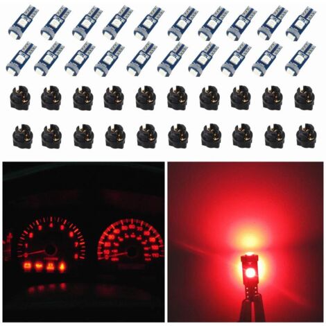 74 ampoules LED pour tableau de bord, intensité réglable, T5 2721 37 85 286, culot PC74 à vis, kits d'éclairage pour tableau de bord automobile, indicateur de changement de vitesse, ampoules intérieur (1/5)