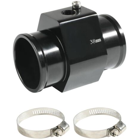 Capteur de température d'eau universel, adaptateur pour capteur de température d'eau de voiture, compatible avec les tuyaux de raccordement de température d'eau de voiture (38 mm)