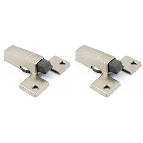 Amortisseur de Boîtier de Charnière Butée de Ferrage Soft Close Système de Porte à Visser au Niveau de la Charnières avec Silent Complètement en Applique Lot de 2 (1/5)