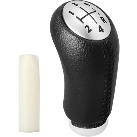 Pommeau de Levier de Vitesses Manuel 5 Vitesse pour Renault Clio II 2003-2004, Mégane II 2002-2009, Stepway 2011, Dacia Sandero 2009-2012 édition Lauréate, Scénic II 2003-2006, Kangoo 2009