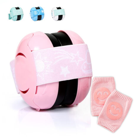 Casque anti bruit enfant et bebe - Protection auditive anti-bruit performante - Ergonomique, réglable et confortable - Idéal pour fêtes, feux d'artifice et voyages - Accessoire bébé