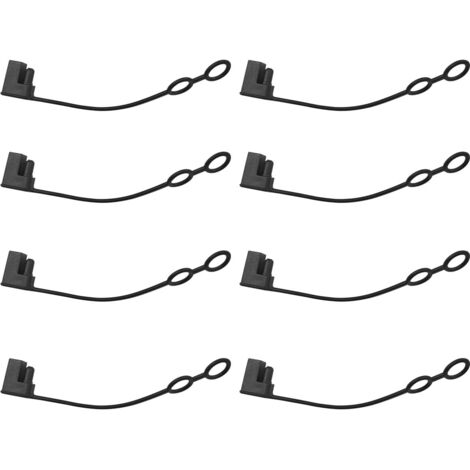 Bouchon de protection de remplacement pour prise 2 broches, SAE, étanche à la poussière, pour connecteur solaire CC SAE (15 pièces) (1/5)