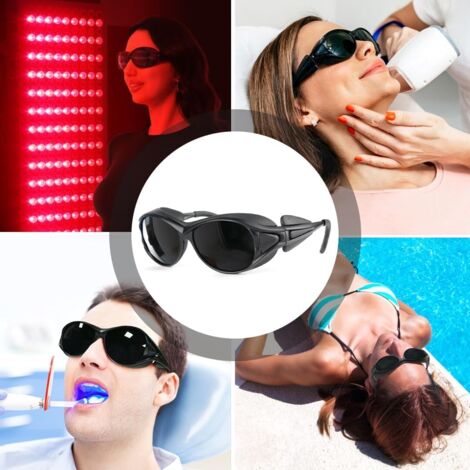 Lunettes De Protection IPL HPL Laser - Lunettes UV Lumière Rouge Pour Épilation Et Soins Cosmétiques