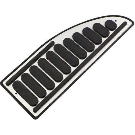 Paire De Repose-pieds Passager Pliables Pour Moto M8, Scooter, Vélo électrique – Aluminium Noir/argent