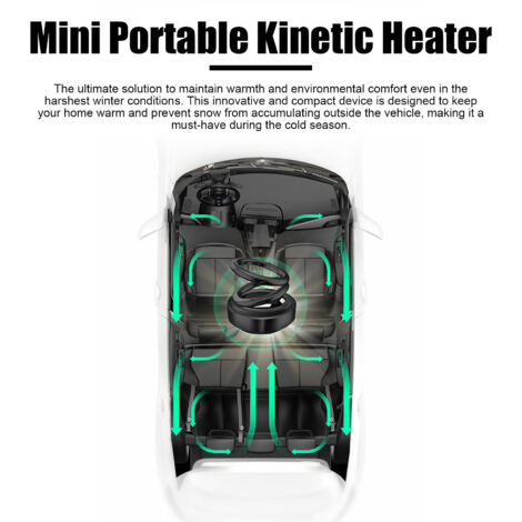 MSA Chauffage De Voiture Portable 12V 2 En 1 Ventilateur Dégivreur Avec Base Réglable À 180 MSA Chauffage De Voiture Portable 12V 2 En 1 Ventilateur Dégivreur Avec Base Réglable À 180