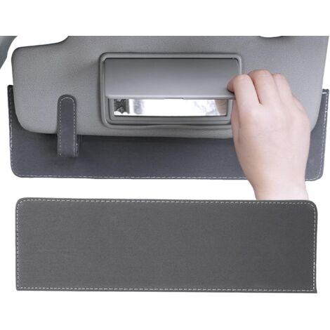Extension De Pare-soleil Voiture - Verre Polarisé Anti-éblouissement - Ajustable Par Zip, Sans Traces - 35x11 Cm - Pour Voiture, SUV, Camion