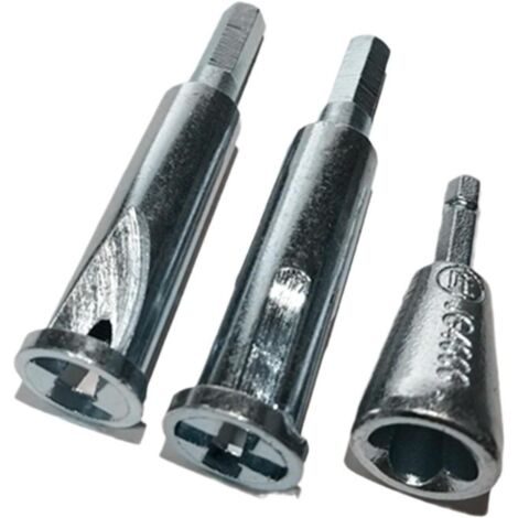Lot de 3 outils de torsion de fils universels, 3 voies, 5 voies, outil de dénudage rapide et sûr pour perceuse électrique ou utilisation quotidienne, connecteurs torsadés (1/4)