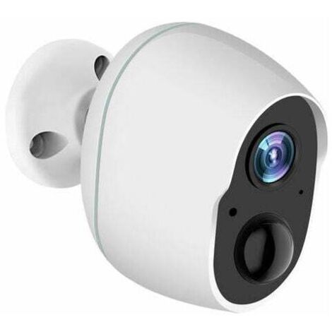 Caméra de surveillance sans fil 1080P – Vision nocturne 10m – Alimentation par 2 batteries rechargeables – WiFi 2.4GHz – Étanchéité IP66 (1/4)