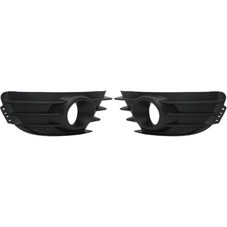 Grilles Automobiles 1 Paire De Pare-Chocs Avant Antibrouillard Calandre Noir Antibrouillard Couvercle Garniture Remplacement Pour Citroën C4 2004‑2008 Grille De Pare Choc (1/5)