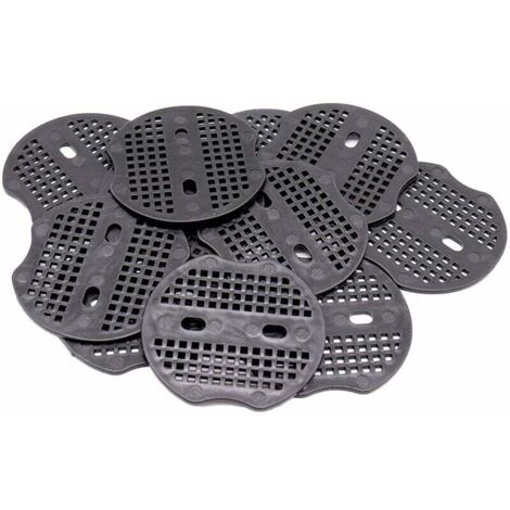 100 pièces Pièce Fixe - 7 6.5cm pour Piquets de Fixation en Acier, pour Fixer Le Tissu de Mauvaises Herbes, Les Feuilles de Sol (Noir) (1/5)