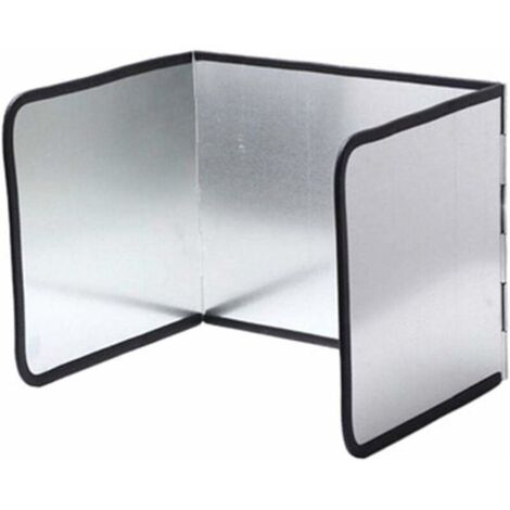 Plaque de cuisson pliable anti-éclaboussures – Tôle galvanisée durable – Bords en caoutchouc souple – Facile à nettoyer et à ranger (1/5)