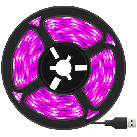 Plante LED élèvent la lumière de Bande DC 12V IP65 Plein Spectre SMD 5050 Rouge Bleu 4: 1 Corde s'allume pour l'aquarium Serre (1/5)