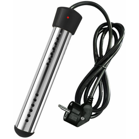 Chauffe-eau électrique à immersion 2500W Portable pour baignoire à seau