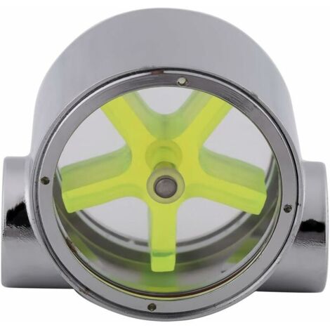 Indicateur de Débitmètre Alliage de Tungstène G1 / 4 Standard Femelle à Filetage Femelle Ordinateur Indicateur de Débit de Refroidissement par Eau (1/5)