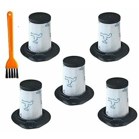 Pack de 5 filtres pour Rowenta Air Force 460 All In One Rh92xxwanan - (1/4)