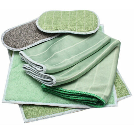 Chiffon, microfibre et lingette- Lot de 6 Chiffons Bambou Microfibres - Nettoyer et lustrer Toutes Les Surfaces Lisses et fragiles - Vitre, carrosserie, vitrocéramique, Lunettes, écran- (1/5)
