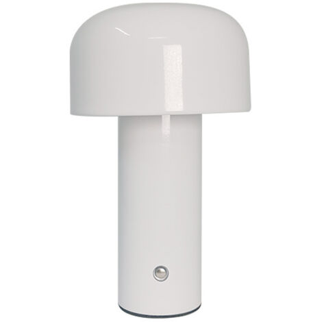 Lampe de bureau en métal sans fil, lampe de bureau LED contrôlée par capteur tactile, lampe alimentée par batterie à intensité variable en continu 3 couleurs, veilleuse pour garderie d'enfants, chambr (1/5)