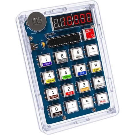 Kit De Soudure Pour Calculatrice Kit éLectronique Pour Soudure Pour L'éDucation Scolaire Calculatrice Kit D'EntraîNement à La Soudure à Faire Soi-MêMe Pour Les éTudiants Apprentissage (1/5)