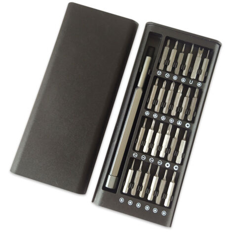 24 en 1 Kit Tournevis de Précision Magnétique, Précision Kit d'outils de Réparation Magnétique, Tournevis Outils de Réparation pour PC, Ordinateur Portable, Jouets électroniques, Appareil Photo (1/5)