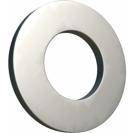 Lot de 100 rondelles plates en acier zingué galvanisé – Dimensions 8mm x 16mm – Résistance à la corrosion pour connexions électriques (1/5)