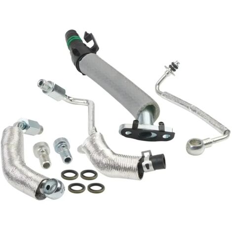 Lot de 4 tuyaux de vidange et d'alimentation en huile Turbo compatibles avec Cruze Sonic Trax Encore 1,4 l pour 55568031 55592600 55567067 55587854 (1/5)