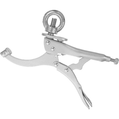 Pince Pour Perceuse D'établi Pince D'établi Pinces De Presse Étau De Perceuse à Colonne Outil De Travail Du Bois Pince De Perceuse à Colonne Étau à Bois Acier Carbone Silver (1/5)