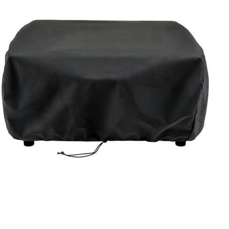 Housse de protection pour, dimensions 57x48x23 cm, facile à installer, résistante à l'eau et à la poussière, anti-UV, noire, housse universelle cuisinière à gaz (1/5)