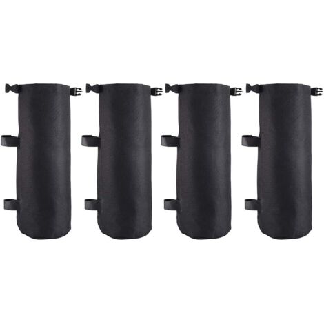 Sac de sable fixe coupe-vent à tube unique portable, lot de 4 sacs de poids pour tente (1/5)