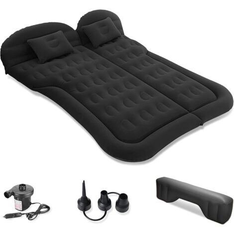 Matelas Pneumatique de Voiture SUV Multifonctionnel Pliant Siège Air d'auto Lit MPV Gonflable de Siège Arrière Lit Voiture pour Camping Piscine Plage Voyages (1/5)