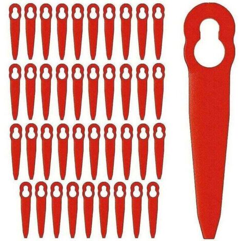 Accessoire pour débroussailleuse 40 pièces accessoires de lames en plastique de rechange compatibles avec Stihl Polycut 2-2 (1/5)