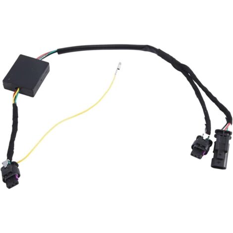 Câble de prise de phare noir ABS pour Tesla Model 3/Y 2019-2022 (1/5)