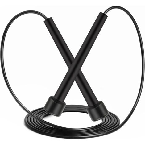 Corde a sauter sport, Corde à Sauter, Corde à Sauter Réglable pour Fitness, Crossfit, Sport, Boxe, (1/5)