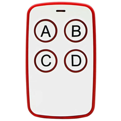 Telecommande Universelle Portail, Telecommande Garage Universelle sans Fil, Bip Portail Universelle Compatible 433MHz Rolling Code à 4 Boutons pour Porte de Garage et Voiture (1/5)