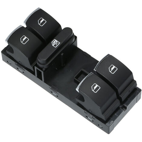 Commutateur de vitre électrique principal de voiture 5ND 959 857 pour VW CC Tiguan Passat B6 Golf Jetta MK5 MK6 côté conducteur Console contrôle lève-vitre (1/5)