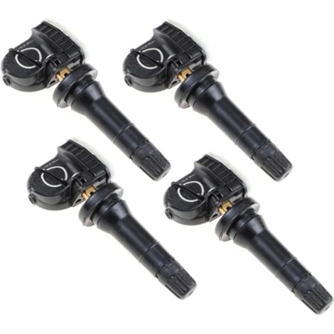 Capteur de pression des pneus TPMS F2GT-1A180-AB compatible avec Explorer Edge, F-150 Flex, Mustang, Ecosport, Lincoln Continental MKX, MKS Mark LT (4 pièces) (1/5)