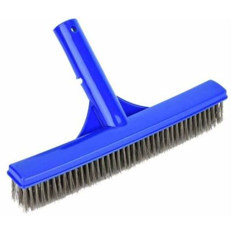 Brosse de piscine Brosse murale de piscine 1Pc avec poils en fil d'acier pour équipement de nettoyage d'étang de spa (1/4)